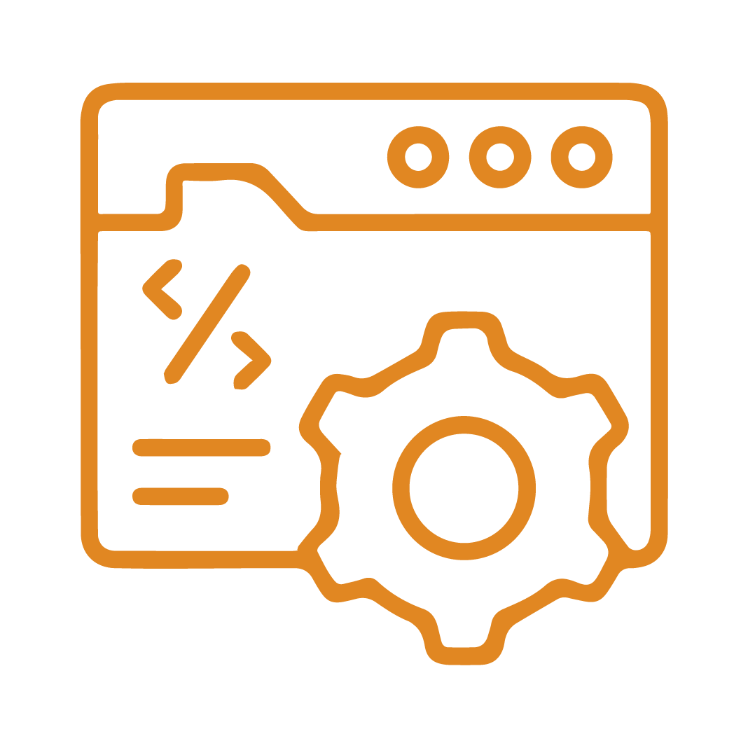 Digital transformation icon representing innovation at iQud