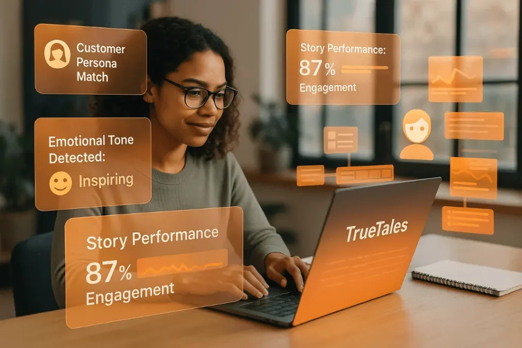 Client engagement made more personalized and insightful with TrueTales- AI -enabled platform.