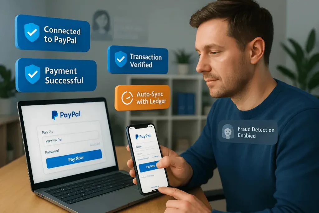 iQud's PayPal Payment Gateway integration for seamless and secure digital transactions.