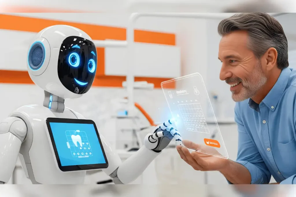 Easy-to-use AI-enabled tele-booking app for patients.